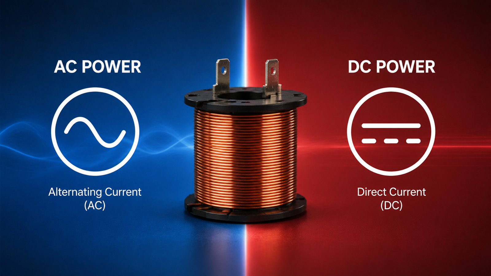 AC vs DC solenoid coil comparison chart