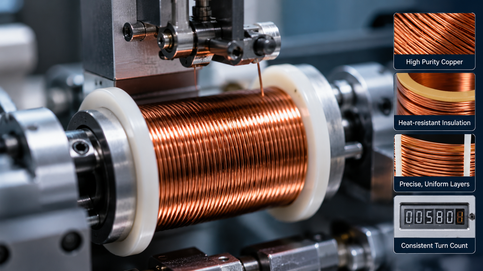 Solenoid coil in a harsh, wet industrial environment
