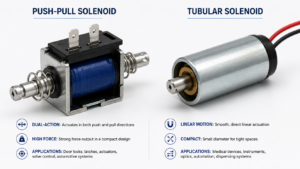 Push-Pull vs. Tubular Solenoids: Which High-Performance Solenoid Fits Your Application?